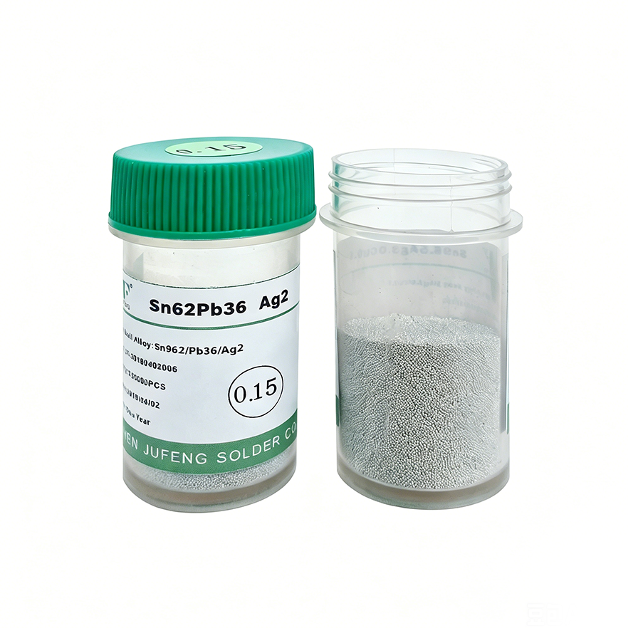 Sn62Pb36Ag2 Solder Ball / BGA Reballing