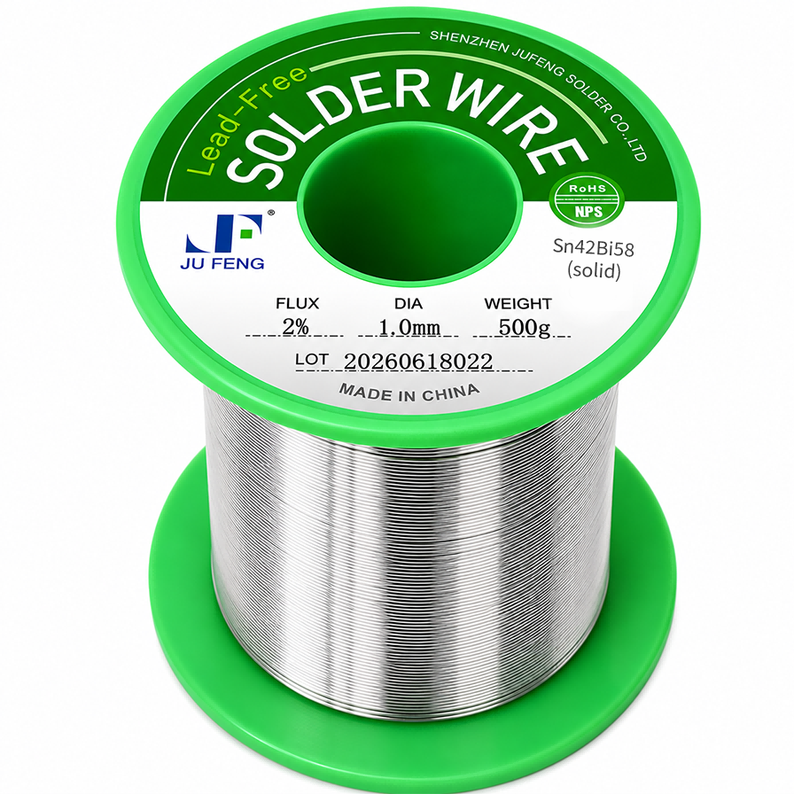 Sn42Bi58 Solid Lead-Free Solder Wire
