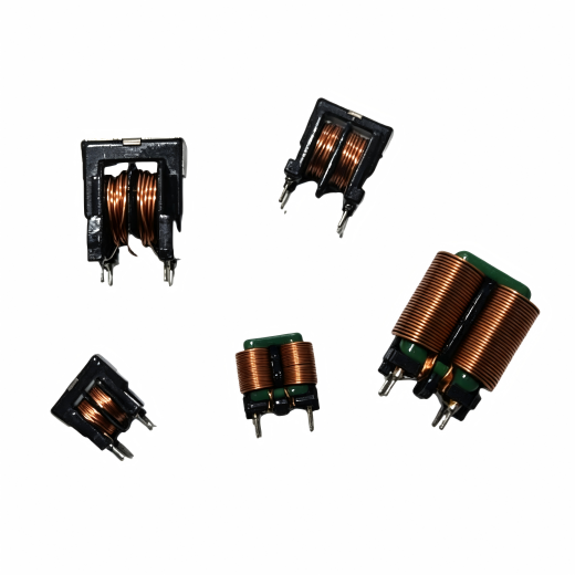 Vertical common mode filter surface mount inductor 50MH UU series