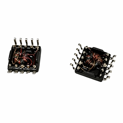 Surface mounted micro transformer network 10pins