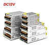 DC 5V-600W Light Transformer Single Switching Power Supply Adapter for LED Strips CCTV 12V/24V/36V/48V/60W Options 360W Max