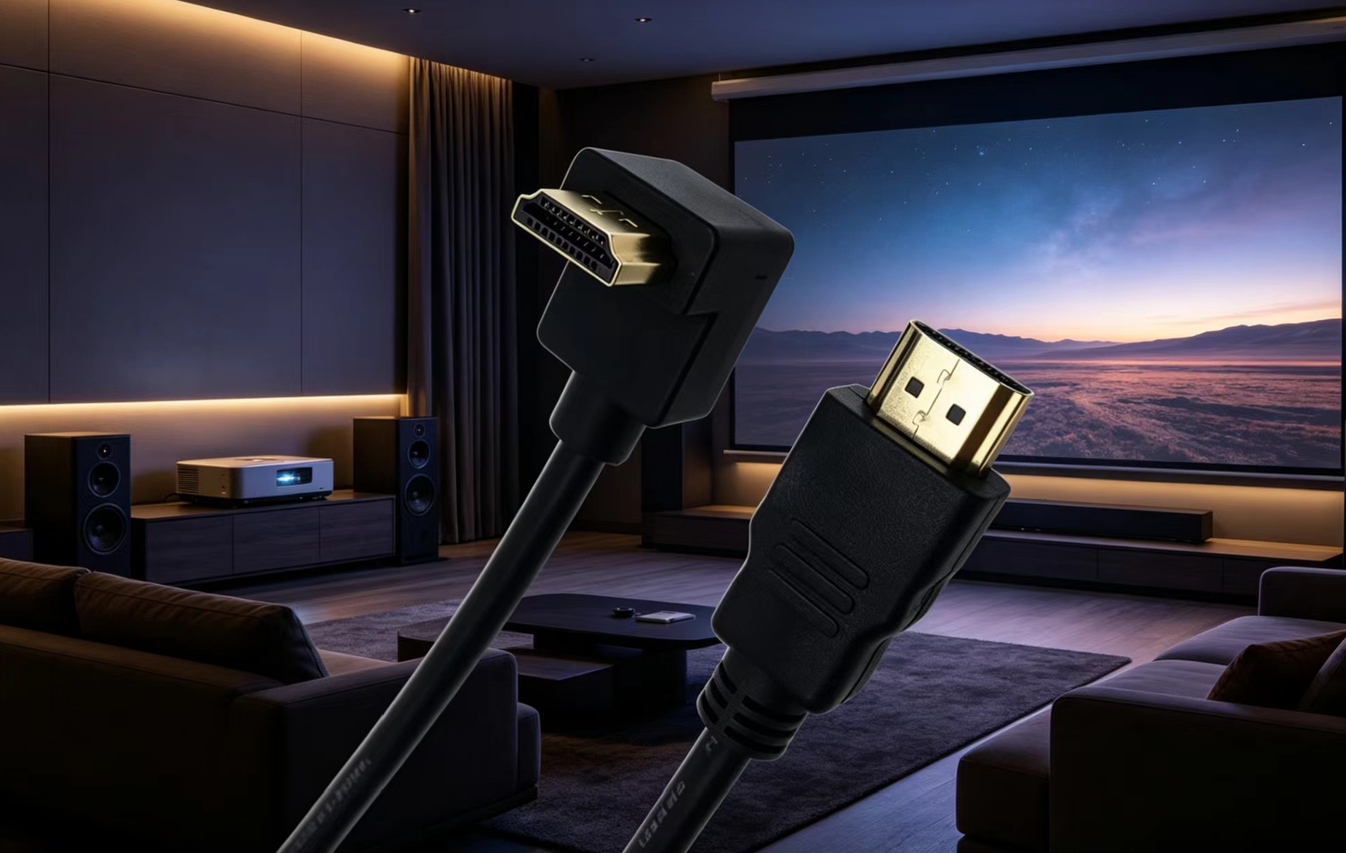 shaped hdmi