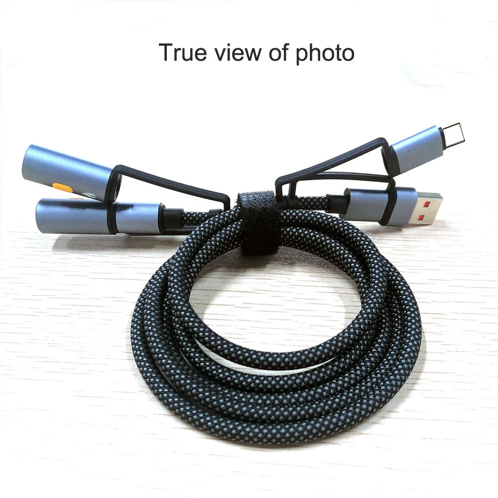 6 in 1 multifunctional charging cable
