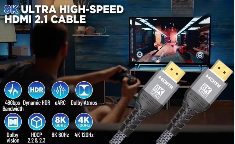 premium hdmi 2.1 cord