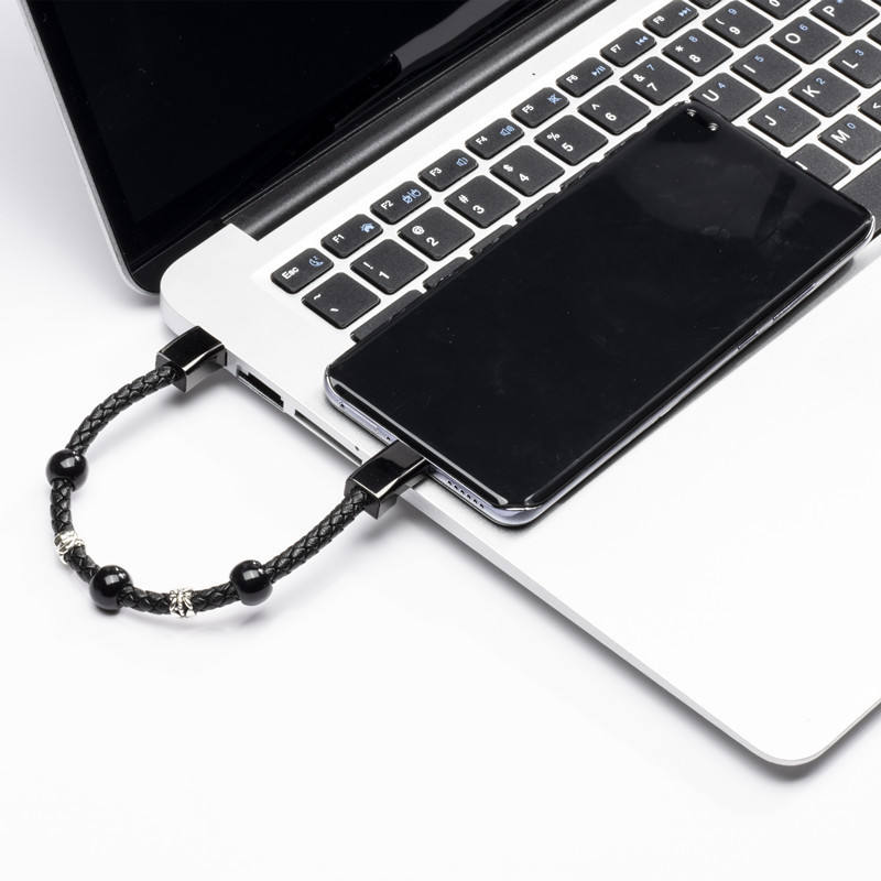 fashion wearable usb cord for travel