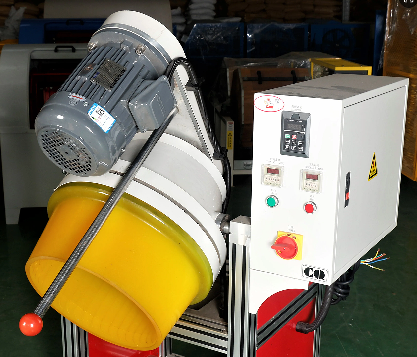High-efficiency vortex finishing machine