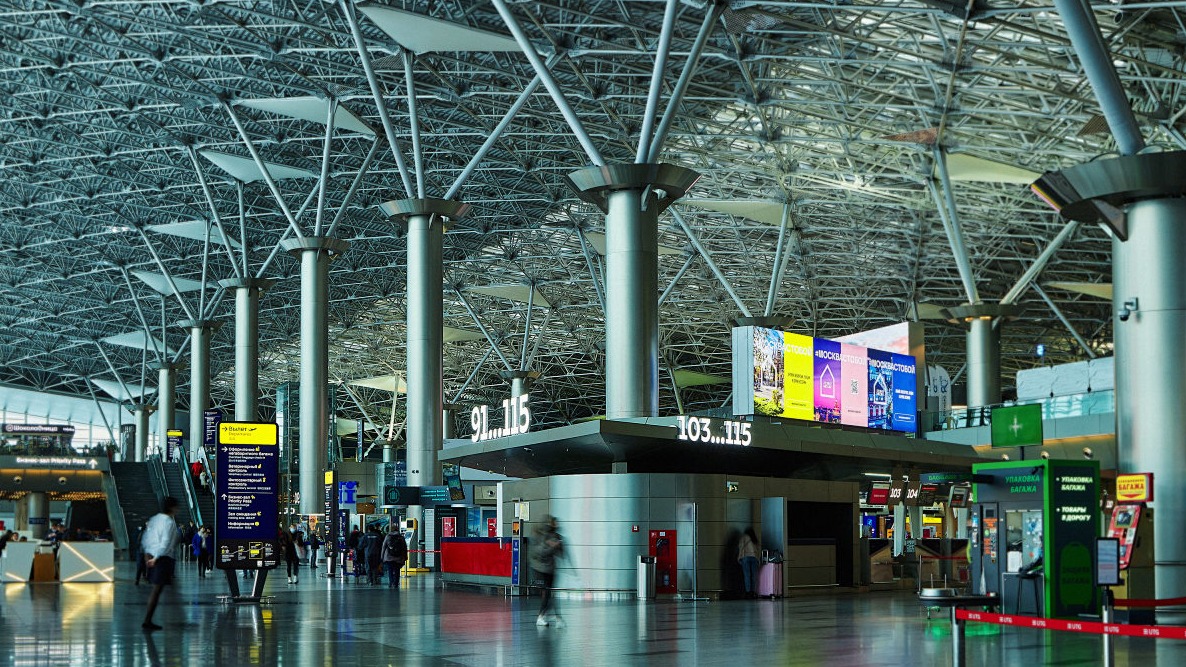 International airport wayfinding signage project with passenger navigation and terminal guidance systems