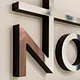 MACCAN 3D Solid Stainless Steel Customizable Logo 3D Letters Signs IP65 Weatherproof Easy Assembly Indoor/Outdoor Use