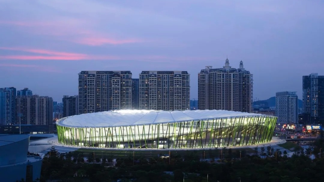 Sports stadium signage project with venue navigation, seating guidance and identification systems