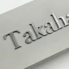 MACCAN Advertising 3D Acrylic Cut Gold Silver Custom Letters Eco-friendly Laser Cut Signage for Office Interior and Outdoor Use