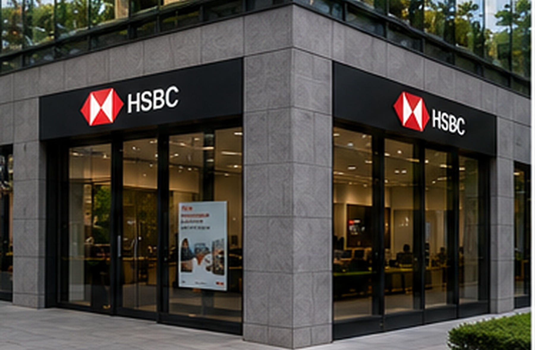 Chain store storefront signage and retail brand identity system