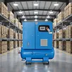 FGMI Screw Air Compressor 7.5kw //5.5kw Screw Air Compressor // 5.5kw Integrated Air Compressor // 5.5kw Screw Compressor // screw Air Compressor 8bar // screw Air Compressor With Air Tank // all In One Screw Air Compressor // 7.5hp Screw Air Compressor /