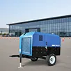 FGMI Diesel Mobile Air Compressor Rotary Screw Air Compressor Air Compressor for Sand Blasting Construction Materials
