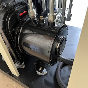 Screw air compressor