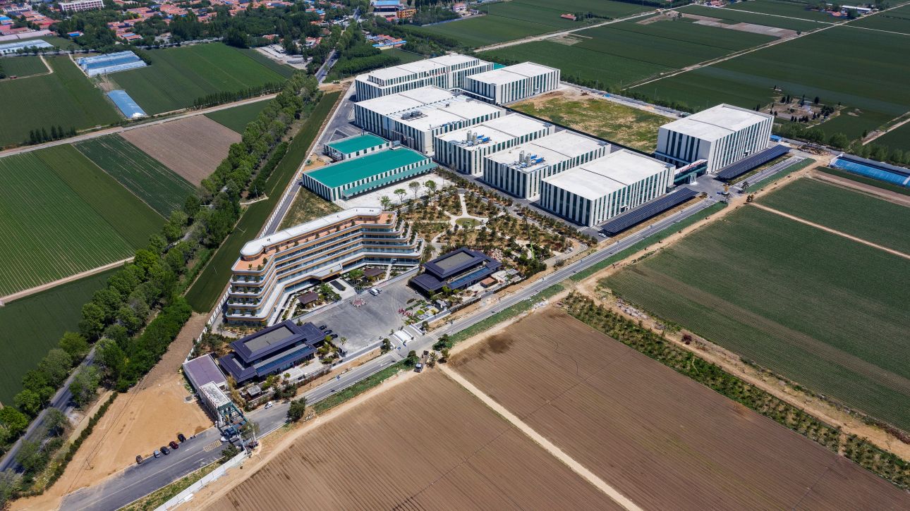 Overhead view of Hodias Factory