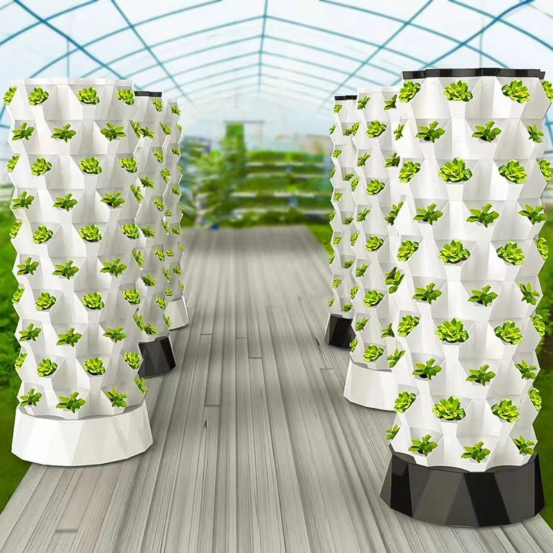Pineapple vertical growing towers