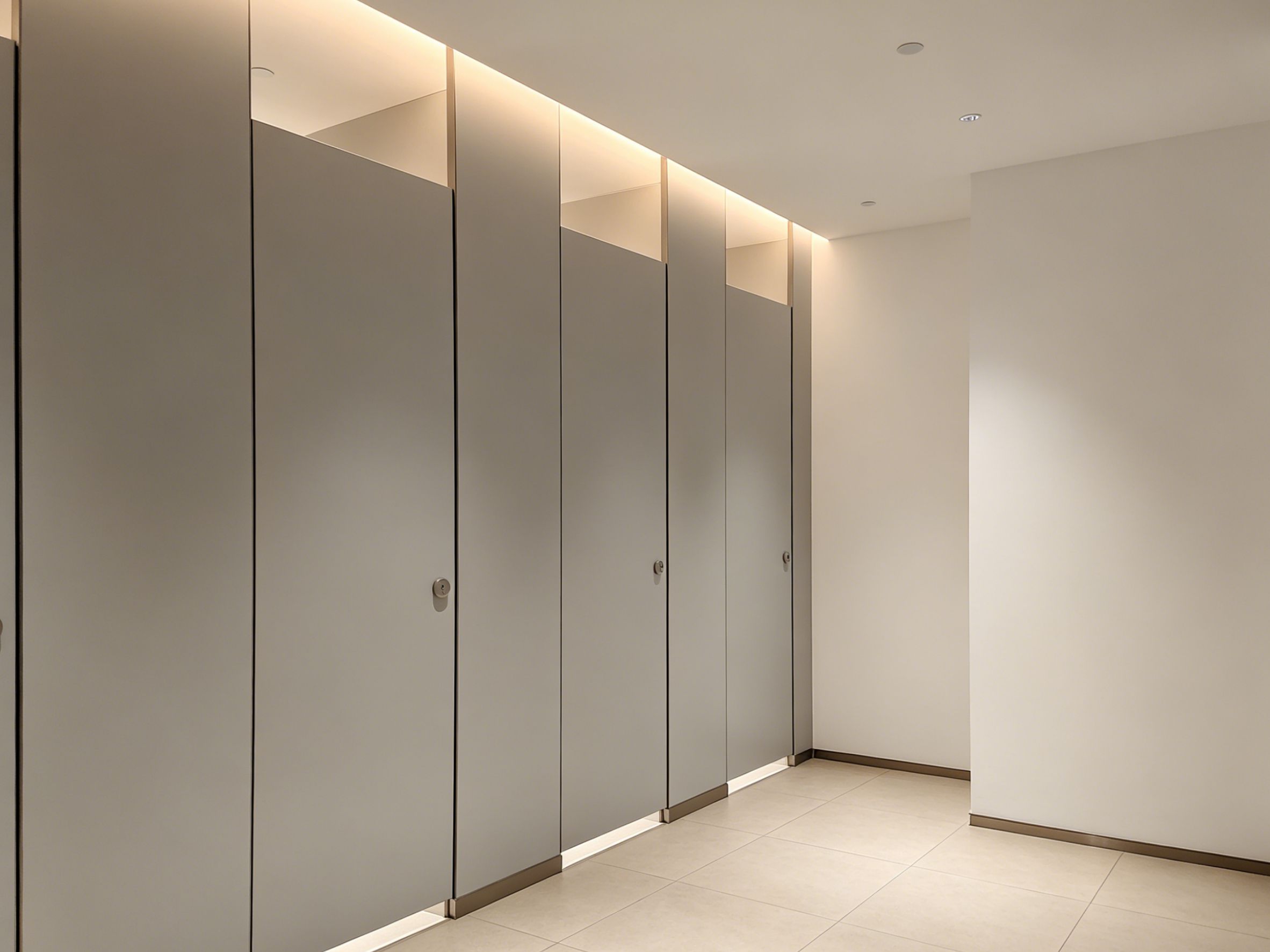 HPL toilet partitions installation labor and cost for Malaysia projects