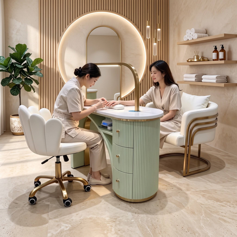 nail desk manicure desk nail station