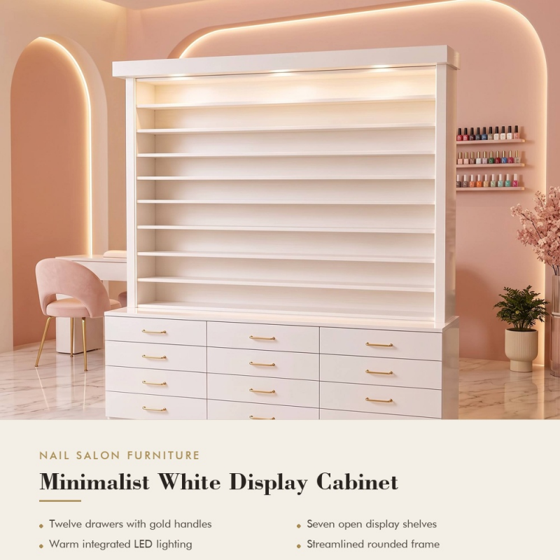 nail polish storage cabinet display shelf storage cabinet