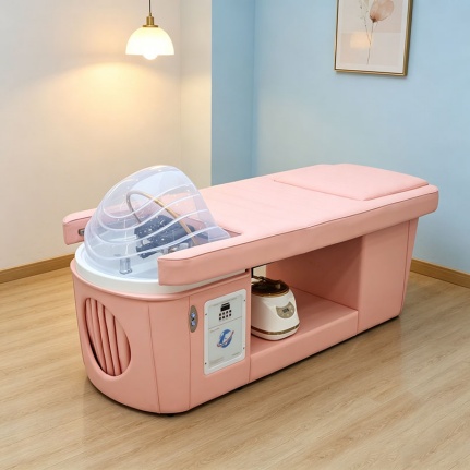 Scalp care spa bed Beauty salon washing bed Salon head treatment bed