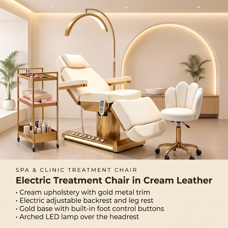 electric beauty bed facial bed spa massage table