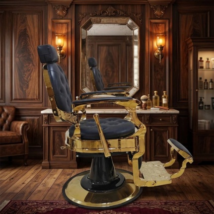 Vintage Salon Chair Barber Chair Reclining salon chair