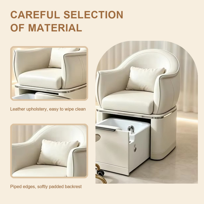 nail salon furniture pedicure station compact pedicure chair
