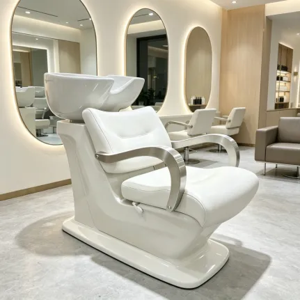 shampoo bed hair wash station backwash chair