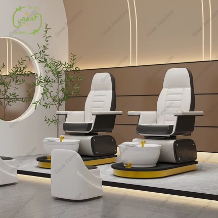 beauty spa chair pedicure tub chair pipeless pedicure chair