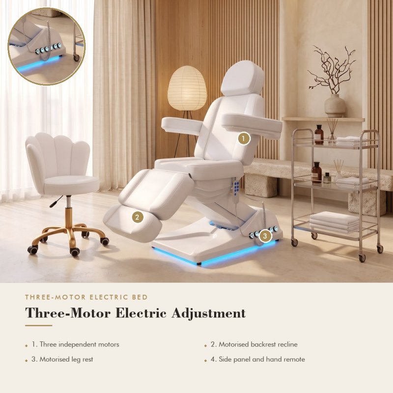 electric beauty bed facial bed treatment chair