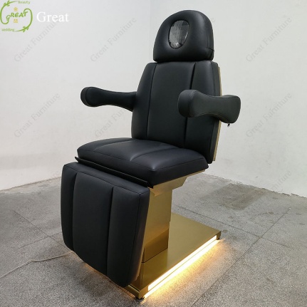 electric beauty chair facial treatment bed salon cosmetic chair