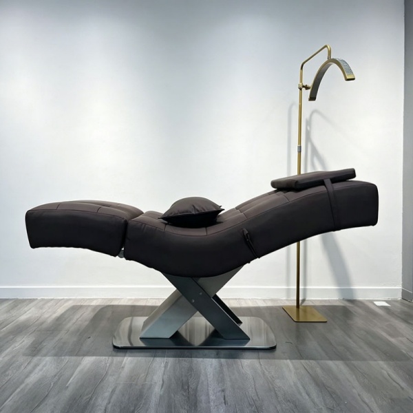 Reclining Spa Bed Adjustable Salon Bed Ergonomic Lash Bed
