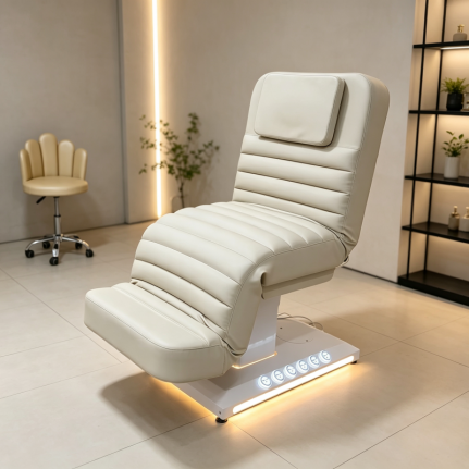 facial bed electric beauty bed facial treatment chair
