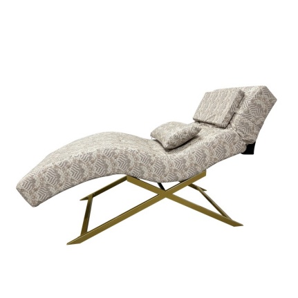 Premium Fabric SPA Bed Patterned Upholstered Bed Lash Extension Bed