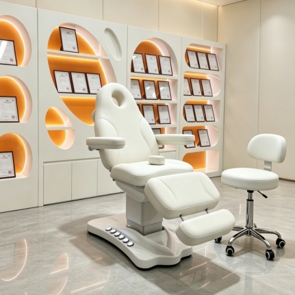 electric facial chair aesthetic treatment bed aesthetic treatment bed