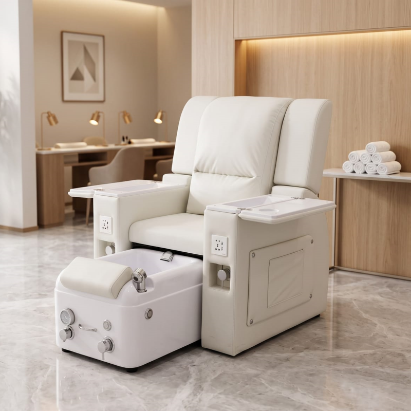 foot spa chair white pedicure chair pedicure station