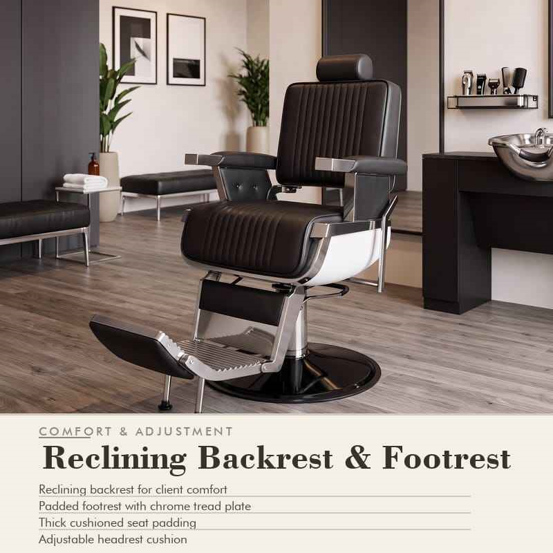 hydraulic barber chair reclining barber chair leather barber chair