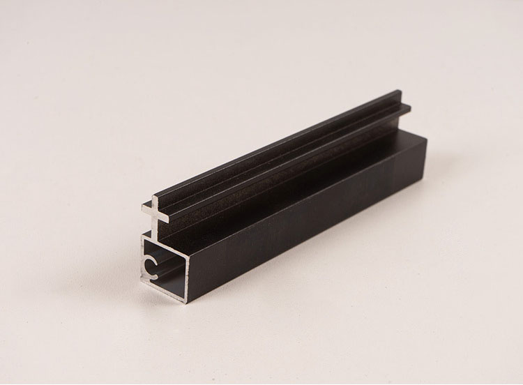 Embedded hidden handle for sliding door