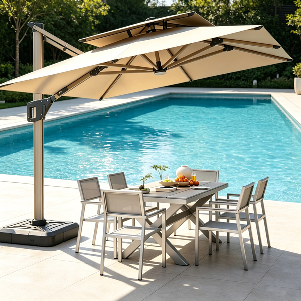aluminum outdoor umbrella