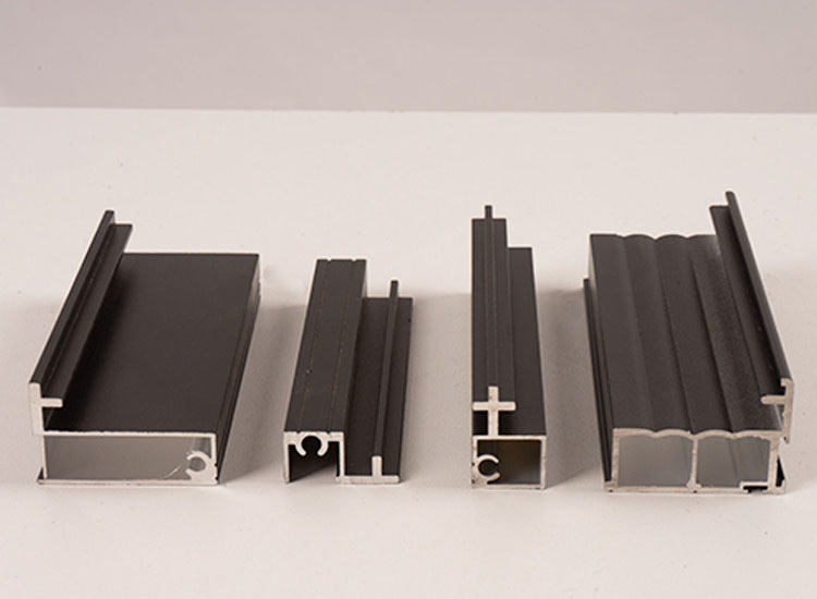 Embedded hidden handle for sliding door