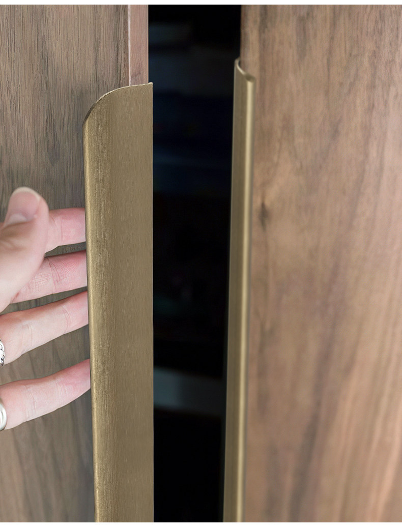 Hidden Cabinet Door Handle