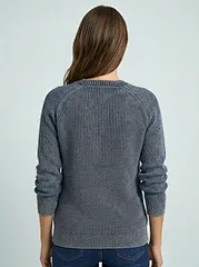 custom cotton textured sweater manufacturer