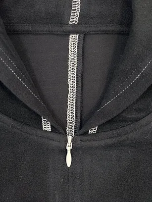 contrast stitch activewear hoodie supplier