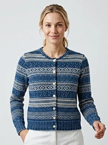 custom button-front knitwear development