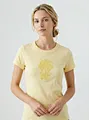 cotton-viscose embroidered tee manufacturer