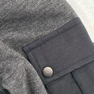 310 GSM brushed French rib hoodie