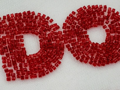 custom bead slogan shirt