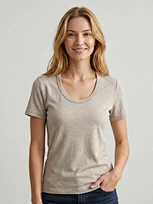 cotton polyester layering T-shirt
