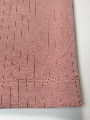 private label textured knit pants