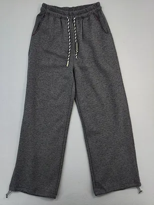 custom adjustable hem lounge trousers